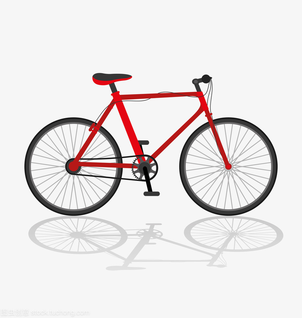 紅色自行車(chē)